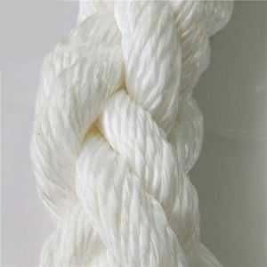 Cuerda de Nailon Trenzada de 8 Hilos, Blanca, Premium, de 36 mm, Alta Elasticidad, Flotante, Resistente al Agua Salada, para Navegación y Suministros Marinos - Product Image 2