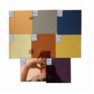 Gold-Colored <b>Mirror</b> Glass Sheet with <b>Silver</b> Coating for Colored Antique Bathroom <b>Mirrors</b> - Product Image 3
