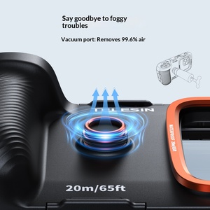 <span class=keywords><strong>TELESIN</strong></span> 20m para Carcasa de Buceo Personalizable con Control Remoto para Teléfonos Móviles, Protección Impermeable Compatible - Product Image 5