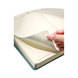 Carnet de Notes A5 en Cuir à Couverture Rigide Cousue, 100 Feuilles, avec Élastique, Cadeaux pour Étudiants, Usage Professionnel, Bureau et École - Product Image 2