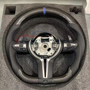 Volante in Fibra di Carbonio Personalizzato per <span class=keywords><strong>BMW</strong></span> F10 F15 F30 G20 G30 E60 E90 E92 E46 - Product Image 4