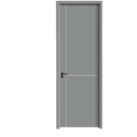Porte de chambre en chêne massif épaissi, peint, écologique, silencieux, de style français, européen, américain, luxe léger.