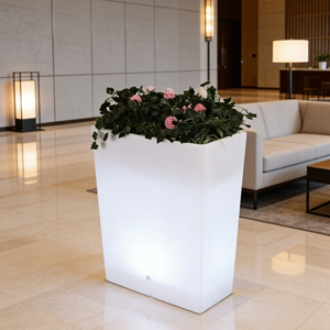 Lumind Pots de fleurs <span class=keywords><strong>lumineux</strong></span> imperméables pour l'extérieur, vases de jardin, décoration, <span class=keywords><strong>pot</strong></span> de fleurs <span class=keywords><strong>lumineux</strong></span>, lampe de jardin - Product Image 6