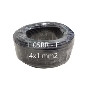 H05RR F 4Core 1mm2 гибких проводников резиновая проволока холодной износостойкий гибкий резиновый кабель электрического провода