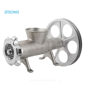 Nueva Picadora <span class=keywords><strong>de</strong></span> <span class=keywords><strong>Carne</strong></span> Eléctrica con Cabezal <span class=keywords><strong>de</strong></span> Acero Inoxidable, Comercial, Manual, para Pollo, <span class=keywords><strong>Carne</strong></span> <span class=keywords><strong>de</strong></span> Res, Pescado y Huesos, Capacidad <span class=keywords><strong>de</strong></span> 150 kg/h - Product Image 1