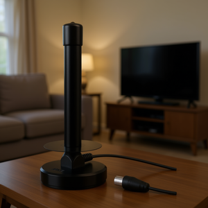 Antena de TV TW25 para Interiores, Recepción Digital HDTV con Cable Coaxial para Uso Doméstico - Product Image 3