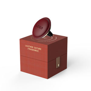 56H difusor al por mayor cuero Metal coche Perfume perfumado olor duradero ambientador de coche respetuoso con el medio ambiente Clip de ventilación - Product Image 1
