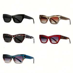 Gafas de Sol Polarizadas TR90 con Marco Pequeño y Diseño de Ojo de Gato, Protección UV400, Acetato, para Mujer, con Logotipo Personalizado, Moda 2025 - Product Image 6