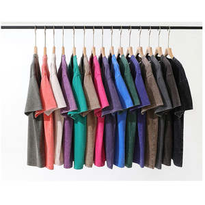 Camiseta Vintage para Hombre, 100% Algodón, Ecológica, Corte Regular, Cuello Redondo, Manga Corta, Muestra Personalizada - Product Image 2