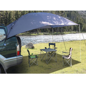 Tente de camping-car résistante à la déchirure et durable pour camion Tente de voiture en aluminium avec parapluie et hayon - Product Image 1