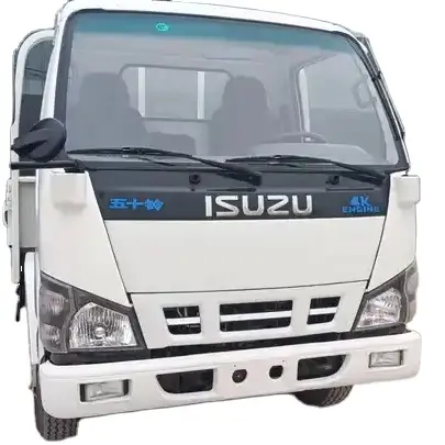 New Light Isuzu 4K Cargo Trucks with 4HK1-TC Engine Chassis 4 Ton Diesel Single Cab