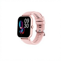 Montre connectée à écran carré, appels, caméra à distance, surveillance de la santé, assistant vocal, suivi de la forme physique
