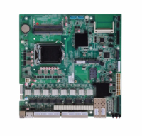 Serveur de sécurité réseau Inter Smart U108 2025 LGA1151 Pin Kabylake Barebone PC avec 8*RJ45 LAN I211-AT Réseau Gigabit