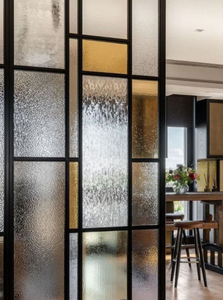 Pannello Divisorio Interno Personalizzato in Stile Retrò, in Acciaio Inossidabile, Lussuoso, Impermeabile, Durevole, Separatore per Ambienti Multifunzionale - Product Image 2