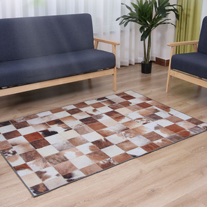 Hiện Đại Tối Giản Hình Học Mô Hình In Đầu Giường Thảm <span class=keywords><strong>Mat</strong></span> Phòng Khách Thảm Đơn Giản Ánh Sáng Sang Trọng Thảm - Product Image 2