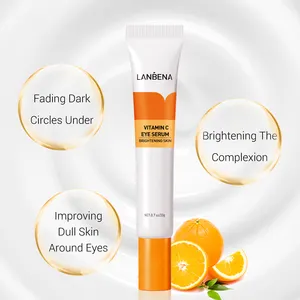 LANBENA विटामिन सी Whitening आँख क्रीम काले घेरे के लिए विरोधी Puffiness नेत्र देखभाल उत्पादों सीरम नि: शुल्क शिपिंग