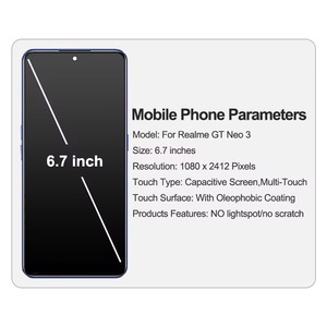Pantalla AMOLED Original para <span class=keywords><strong>Realme</strong></span> <span class=keywords><strong>GT</strong></span> <span class=keywords><strong>NEO</strong></span> <span class=keywords><strong>3</strong></span>/<span class=keywords><strong>Realme</strong></span> <span class=keywords><strong>GT</strong></span> 2 Master Explorer Edition, Repuesto de Pantalla Táctil LCD - Product Image 4