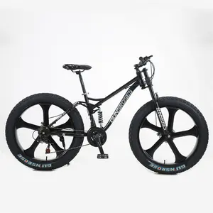 تصميم جديد 2023 رائجة البيع 26 طويلة رحلات الشاطئ دراجة fatbike دراجة الثلج دراجة جبلية مع الإطارات الدهنية