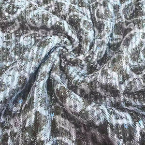 <span class=keywords><strong>2026</strong></span> नई डिजिटल मुद्रित सीधे स्ट्रिप सेटिन मेष कपड़ा स्कर्ट, प्रदर्शन पोशाक, औपचारिक पोशाक - Product Image 5