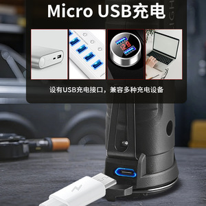 Lampe de travail pliable Jujingyang COB rechargeable magnétique portable pour réparation automobile - Product Image 4