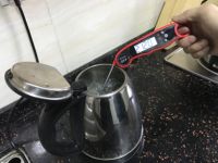 Thermomètre à viande étanche cuisson des aliments barbecue thermomètre à viande avec sonde en acier inoxydable de haute qualité