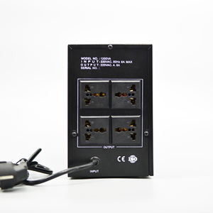 Bán buôn tùy chỉnh 650VA dòng tương tác UPS với màn hình LCD hiển thị OEM pin dự phòng cho máy tính để bàn máy tính CCTV Hệ thống an ninh - Product Image 3