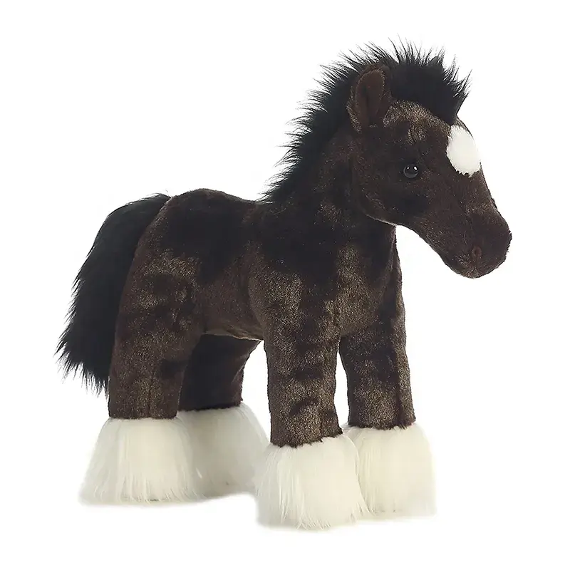 Custom Horse Stuffed Animal Soft Horse Plush Toys for Kids Gift New Toy