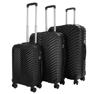 Hot Selling Iron Trolley Luggage Travel Bags Suitcase Sets For Long Trip Suitcase With TSA Lock