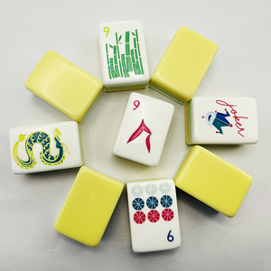 Oh My Beach 2026 Juego <span class=keywords><strong>de</strong></span> Mahjong Americano <span class=keywords><strong>de</strong></span> Lujo Más Popular, Diseño Secret Garden Birdie, Acrílico Ecológico y Duradero, para 4 Jugadores - Product Image 6