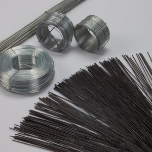 Alambre roto galvanizado Barra de acero Alambre de encuadernación 22/24 0,7mm Alambre de encuadernación del sitio de construcción - Product Image 2