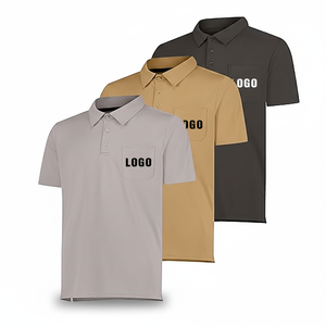 Elegante 100% algodón para hombres para Polos de talla grande, ropa de calle informal, tela transpirable cómoda, diseño impreso para activos - Product Image 1