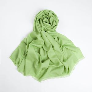 Custom Logo <strong>Designer</strong> All Seasons Fine Spun <strong>Wool</strong> Lightweight Multifunction Scarves <strong>Shawls</strong> Women Plaid Long Tassel Woven - Product Image 4