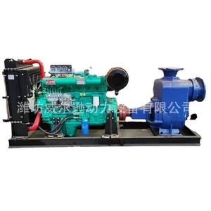 Groupe motopompe diesel Weifang 100 kW 1500 tr/min 10000 l/min pour la lutte contre les incendies et la lutte contre les inondations - Product Image 1
