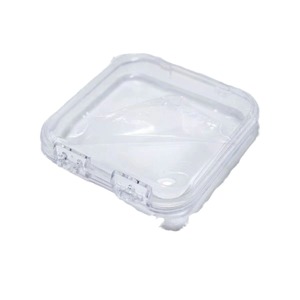 Boîte de rangement portable en acrylique transparent scellée pour la collection de capsules <span class=keywords><strong>d</strong></span>'ongles à coins arrondis, boîte <span class=keywords><strong>d</strong></span>'emballage pour faux ongles - Product Image 5
