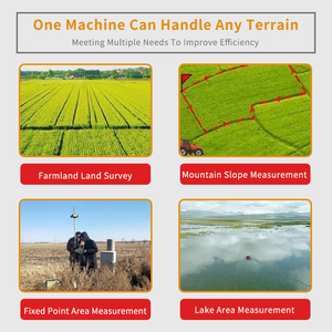 90 उच्च-सटीक बीहड़ हैंडहेल्ड जीपीएस सर्वेक्षण, खेतों और पार्किंग स्थलों में दूरी को मापने के लिए आदर्श - Product Image 6