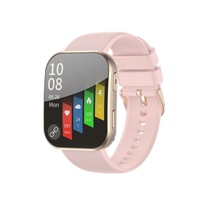 Nuova Offerta del Festival del Commercio di Marzo: Smartwatch Quadrato in Acciaio Inossidabile con Display AMOLED per Chiamate, IP67, per Vendite <span class=keywords><strong>Online</strong></span> al Dettaglio - Product Image 3