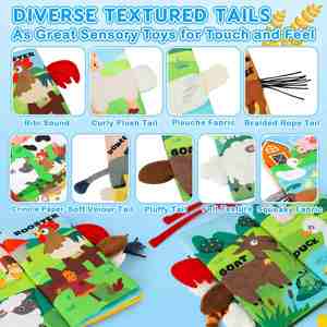 Libros de Tela Suave con Sonido para Bebés, Niños Pequeños y Niños - Product Image 3