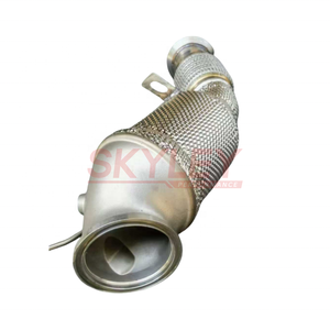 B48 Catted Downpipes G & F Chasis para <span class=keywords><strong>BMW</strong></span> 120i 220i 230i 320i <span class=keywords><strong>330e</strong></span> 330i 420i 430i 520i 530i 630i 730i (NO para OPF/GPF) - Product Image 4