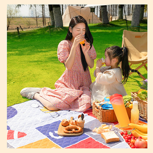 Estera <span class=keywords><strong>de</strong></span> Picnic impermeable a prueba <span class=keywords><strong>de</strong></span> humedad, almohadilla gruesa para acampar en la playa, hoja <span class=keywords><strong>de</strong></span> tierra para exteriores - Product Image 6