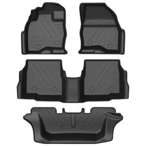 Tapetes de Piso Personalizados de TPE para Ford Edge L, Revestimientos Interiores Impermeables para Automóvil, Accesorios para Todo Clima, SUV de <span class=keywords><strong>7</strong></span> Asientos - Product Image 5