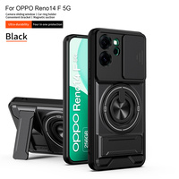 Lichicase TPU+PC Push Window 2 en 1 Accessoire mobile pour OPPO Reno 15F 15 Pro Mini Coques de téléphone