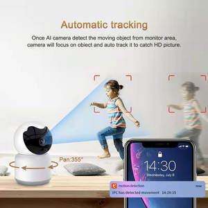 Caméra de surveillance pour bébé intelligente Tuya de haute qualité 1080P 2.0MP, caméra intérieure <span class=keywords><strong>Wifi</strong></span> 1080P, caméra de surveillance vidéo pour bébé PST-C10A-2MP - Product Image 6