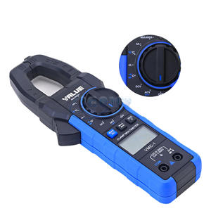Multímetro Digital de Gancho VMC-1 de 400A para Medición de Voltaje CA/CC, Corriente y Temperatura - Product Image 1