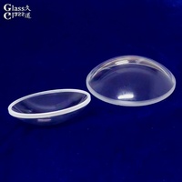 Lentille sphérique en verre optique avec revêtement AR pour la photographie sous-marine