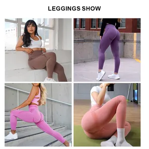 Odm Collant De Esporte Yoga Tayt Logotipo Personalizado Scrunch Butt Yoga Leggins Mulheres Fitness Push Up Designer Calças Justas Para As Mulheres