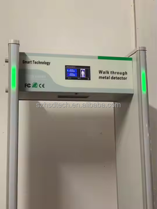 33-36 אזורי אבטחה גבוהה דרך גלאי מתכות 33 שער אבטחה