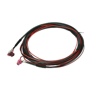 Kabel Video 4-Core Terproteksi LVDS dengan Konektor Adaptor FAKRA Betina Hybrid Synergy Drive untuk BMW/Benz/Audi/VW - Product Image 3