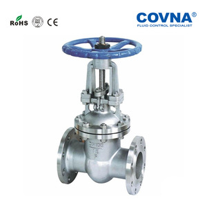 Válvula de Compuerta Kovina DN150 de Acero Inoxidable 304 con Brida, Válvula Industrial Manual para Control de Agua - Product Image 4