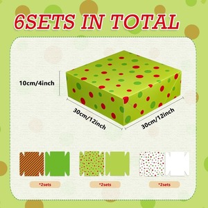 <b>Large</b> gift <b>box</b> with lid, high-end shirt <b>box</b>, Christmas gift <b>box</b>, customizable according to needs - Product Image 2