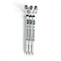 Stylos à pointe fine en plastique noir et PLA imperméables pour l'école, le bureau, l'écriture, le dessin, le traçage, la conception, la calligraphie, ensemble de stylos